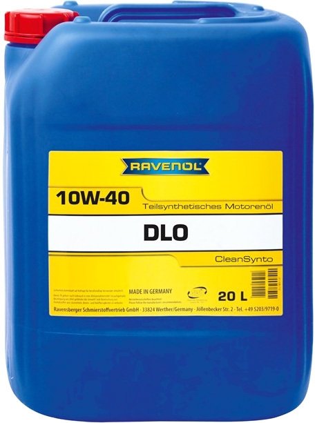 

Моторное масло Ravenol DLO Diesel 10W40 20л
