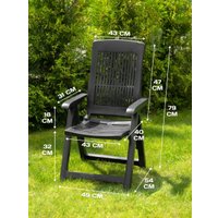 Стул Ipae Progarden Tampa TMP040AN (антрацит) в Бресте