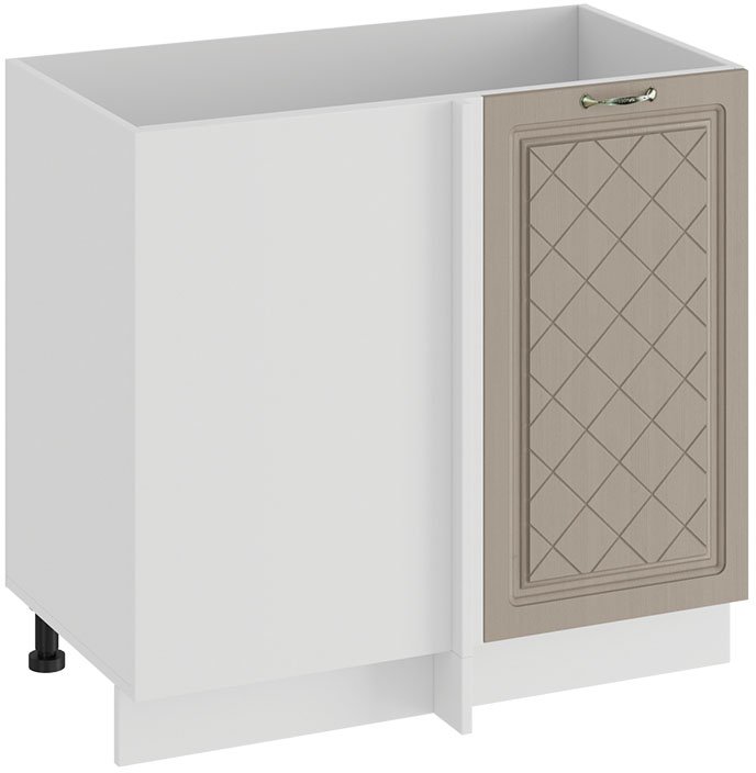 

Шкаф напольный Трия Бьянка 1Н9У (белый/дуб кофе)