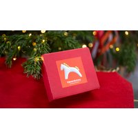 Елочная игрушка Ceramicmay Лошадка (красный)