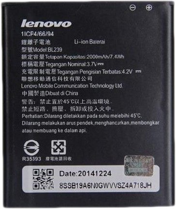 

Аккумулятор для телефона Копия Lenovo BL239