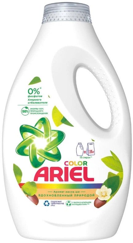 

Гель для стирки Ariel Аромат Масла Ши 855 мл
