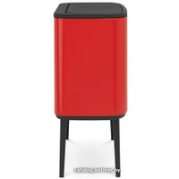 Система сортировки мусора Brabantia Bo Touch Bin 11+23 л (пламенный-красный)