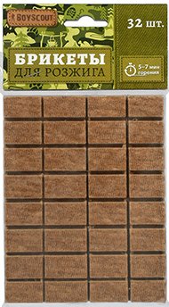 

Средство для розжига BoyScout 61146 (32 шт)