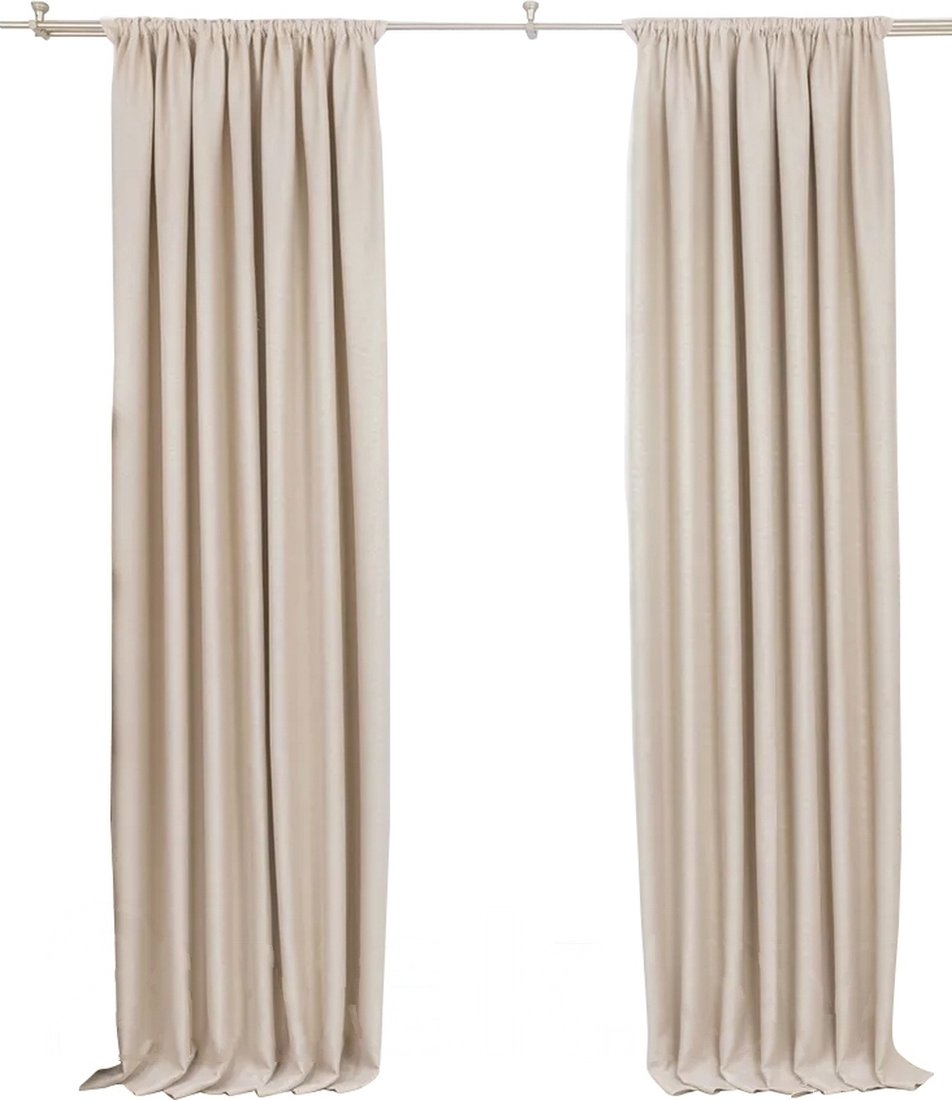 

Комплект штор Модный текстиль 112MT391001 2.5x2 (жемчужный)