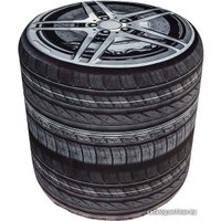 Пуфик Трия Грей тип 1 (черный с рис.)