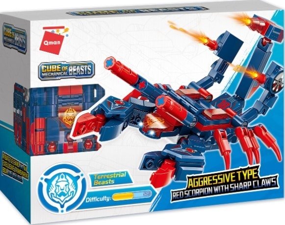 

Конструктор Qman Magic Cube 41218 Red Scorpion