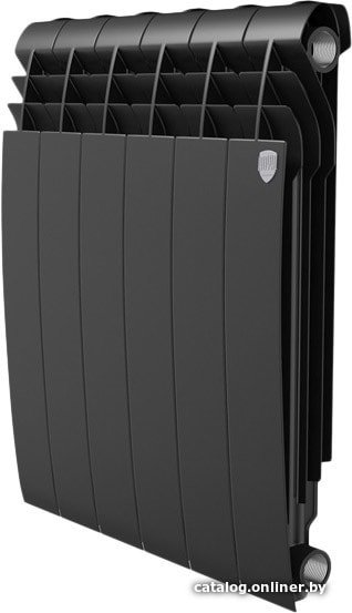 Алюминиевый радиатор Royal Thermo Biliner Alum 500 Noir Sable (4 секции)