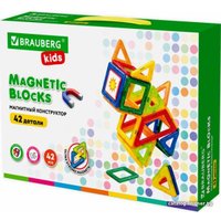 Магнитный конструктор BRAUBERG 663846 Kids Magnetic Big Blocks-42