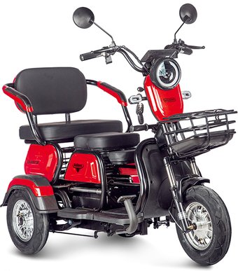 Электроскутер Gelbert Caf 48V/60V 600W (красный)