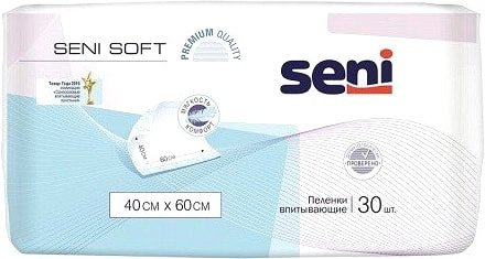 

Подгузники для взрослых Seni Soft 40х60 см (30 шт)