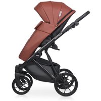 Универсальная коляска Riko Montana Ecco 3 в 1 (17, темно-бордовый)