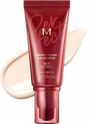 

BB-крем Missha M Perfect Cover BB Cream Rx (тон 21 Light Beige)