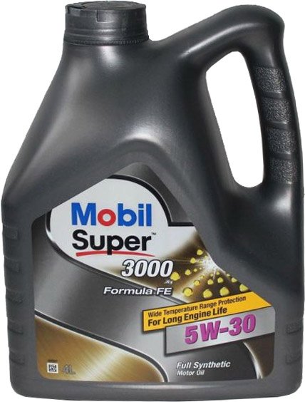 

Моторное масло Mobil Super 3000 X1 Formula FE 5W-30 4л