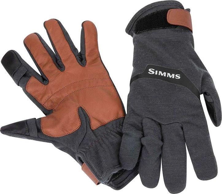 

Перчатки Simms Lightweight Wool Tech Glove (L, carbon)