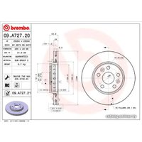  Brembo 09A72721