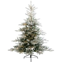 Ель Everlands Градис с микро LED 550L заснеженная 2.1 м