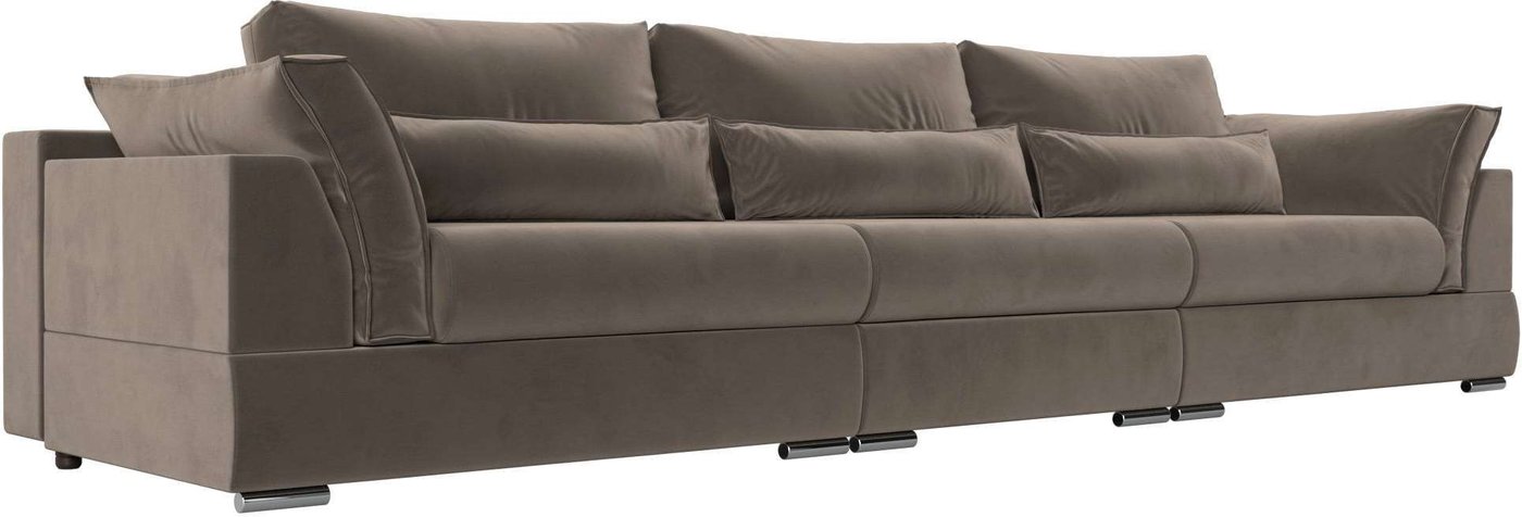 

Диван Mebelico Пекин Long 115451 (велюр, коричневый)