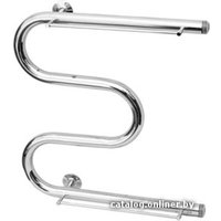 Полотенцесушитель TERMINUS 32 ПС М-образный с полкой 500x500 (хром)