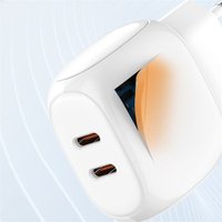 Сетевое зарядное LDNIO Q233 (белый)