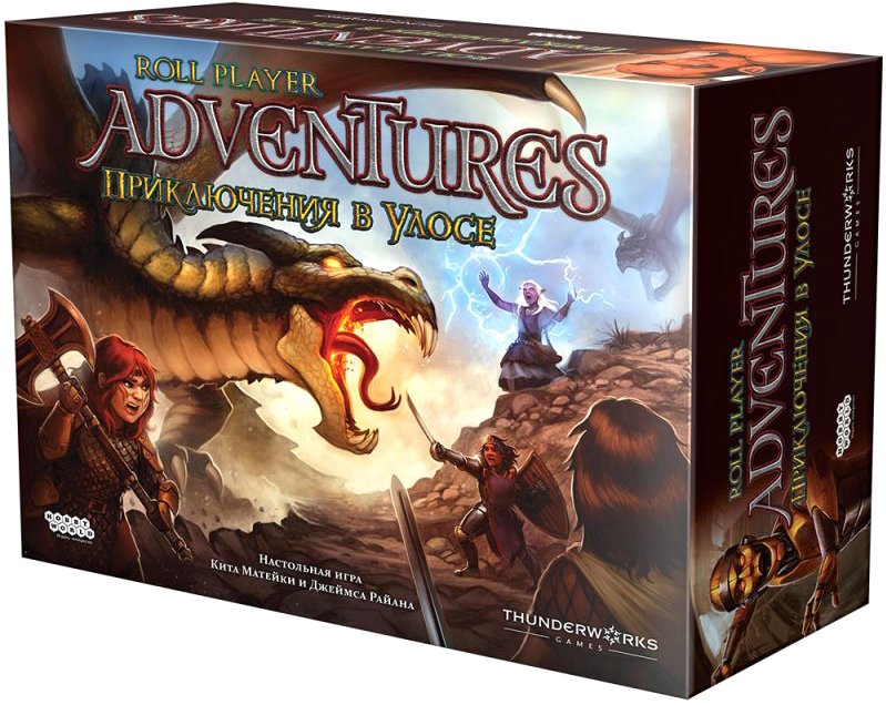

Настольная игра Мир Хобби Roll Player Adventures: Приключения в Улосе