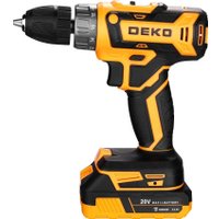 Дрель-шуруповерт Deko GCD20DU PRO Set 083-1040 (с 2-мя АКБ, кейс)