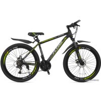Велосипед Totem Flying Bike 26 2022 (черный/зеленый)