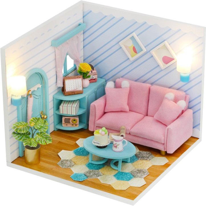 

Румбокс Hobby Day Mini House Мой дом Моя гостиная S2004