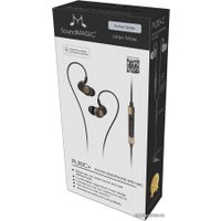 Наушники SoundMagic PL30+C (черный/золотистый)
