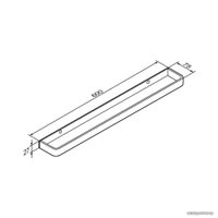 Аксессуары для ванной и туалета Damixa Jupiter DA77346400