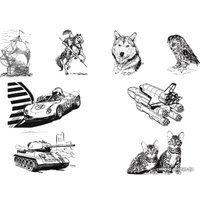 Доска для выжигания Десятое королевство Мастер 10шт