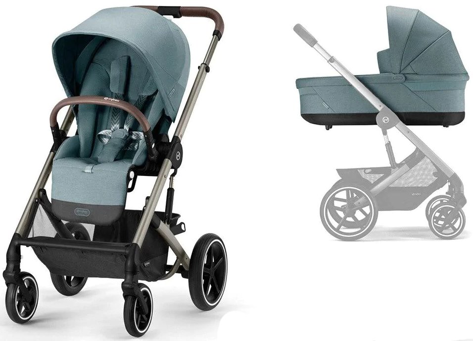 

Универсальная коляска Cybex New Balios S Lux (2 в 1, sky blue)
