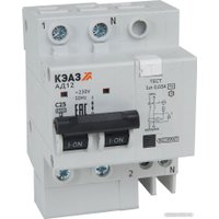 Дифференциальный автомат КЭАЗ АД12-23C25-АC-УХЛ4 4.5кА 318375