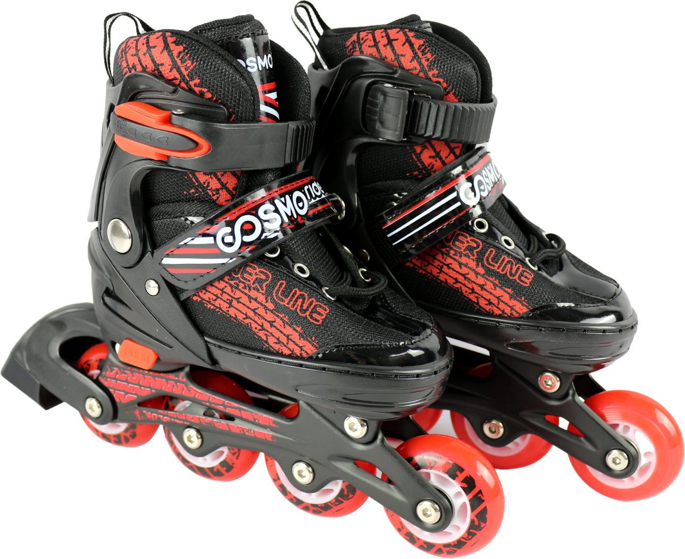 

Роликовые коньки Cosmoride Skater (р. 31-34, черный/красный)