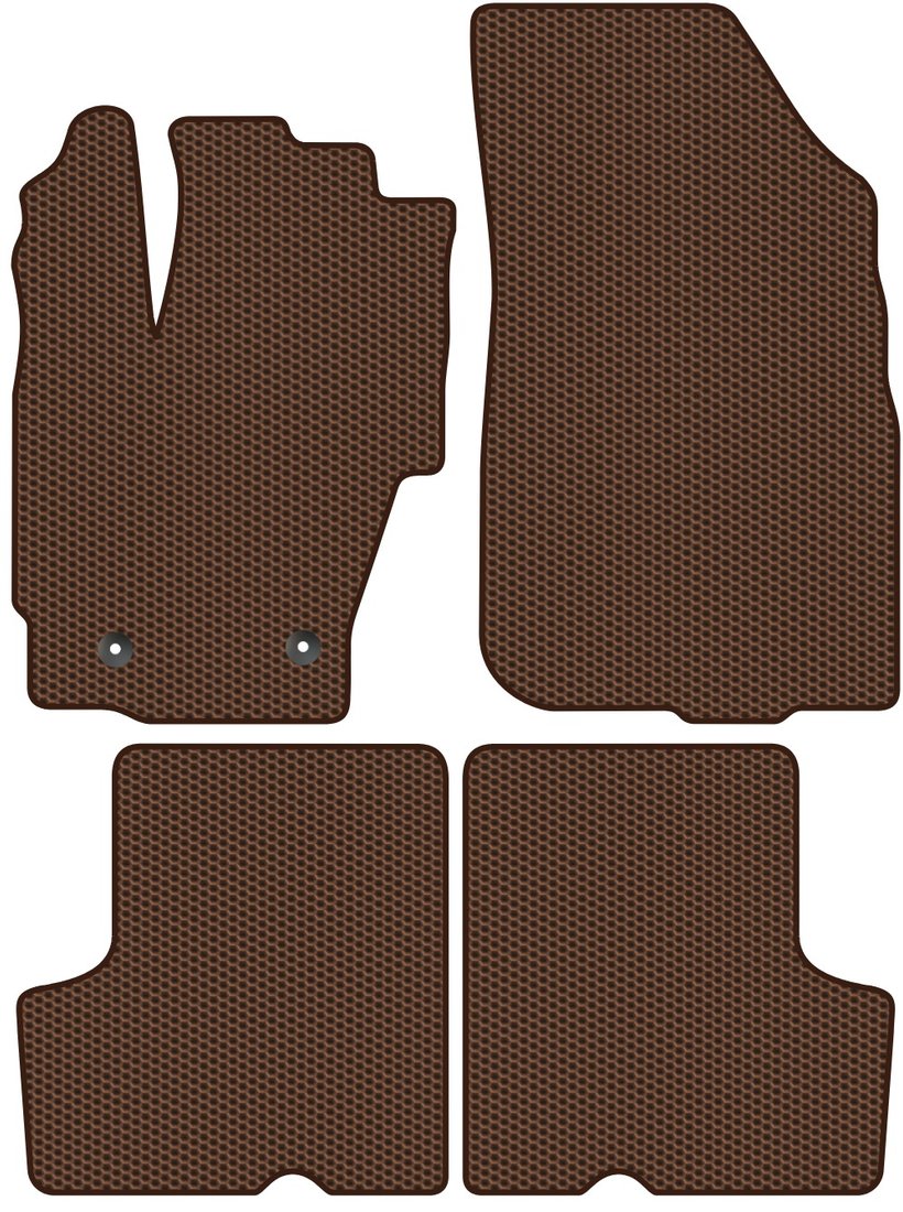 

Комплект ковриков для авто Alicosta Nissan Terrano III (suv / D10) 2014 - Н.В. (коричневый, сота)