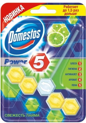 Domestos Power 5 Свежесть лайма 55 г