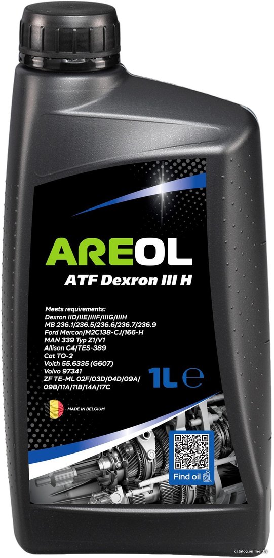 Трансмиссионное масло Areol ATF Dexron III-H 1л