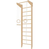 Шведская стенка (лестница) Ecodrev Крепыш 01ТР (лак, базовая комплектация)