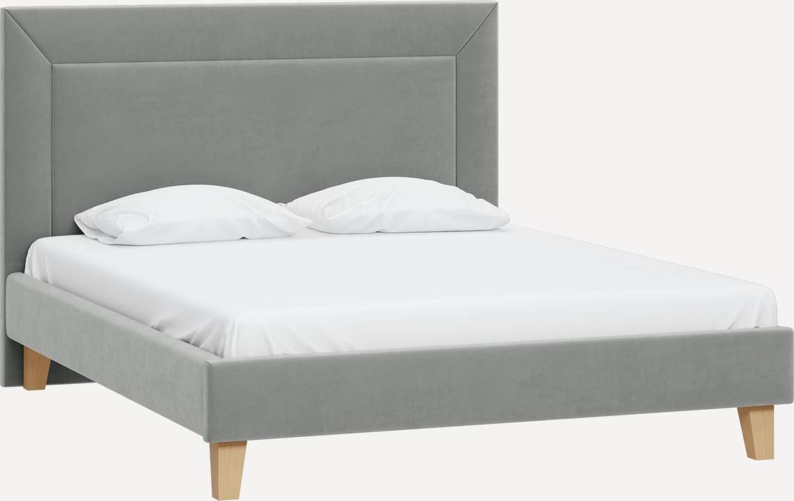 

Кровать Divan Виллем-Legs 140 (Barhat Silver)