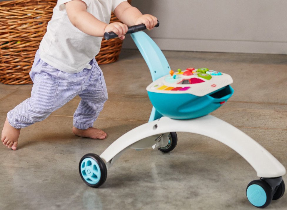 

Каталка Tiny Love 5 в 1 Here I Grow Walk Behind & Ride-On (голубой)