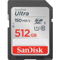 Карта памяти SanDisk Ultra SDXC SDSDUNC-512G-GN6IN 512GB