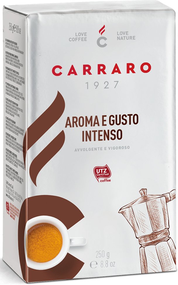 

Кофе Carraro Aroma E Gusto Intenso молотый 250 г