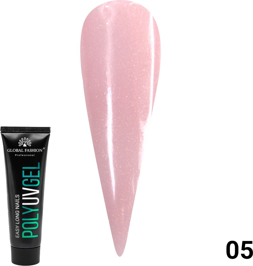 

Полигель Global Fashion Polygel with shimmer (тон 05) 30 г