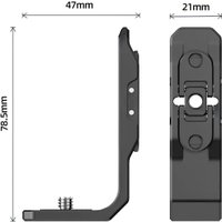 Крепление Zarrumi MP-IX5 для Insta360 X5, X4, X3 (черный)