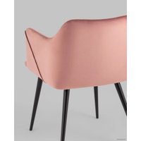 Стул Stool Group Джоэл с подлокотниками vd-joel-b15 (велюр пыльно-розовый)