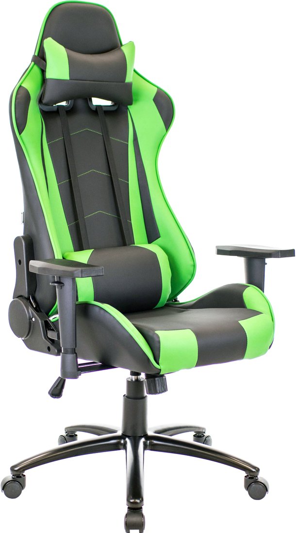 

Игровое (геймерское) кресло Everprof Lotus S9 (экокожа, зеленый)