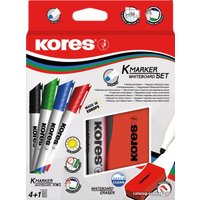 Набор аксессуаров Kores K-Marker XW1 20863 (4 шт + губка, ассорти)
