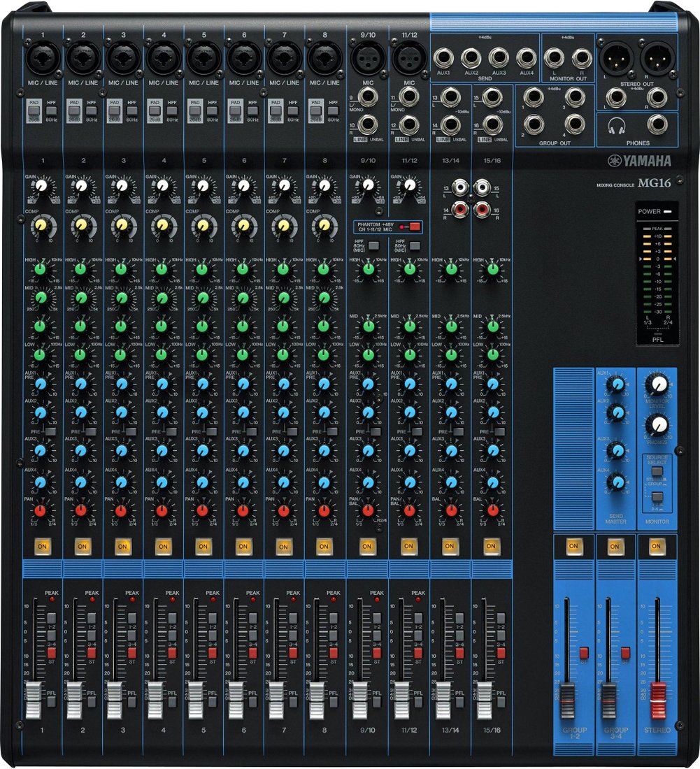 

Микшерный пульт Yamaha MG-16