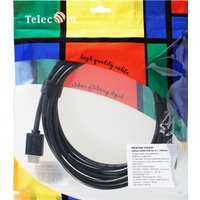 Кабель Telecom TCG256-3M HDMI - HDMI (3 м, черный)