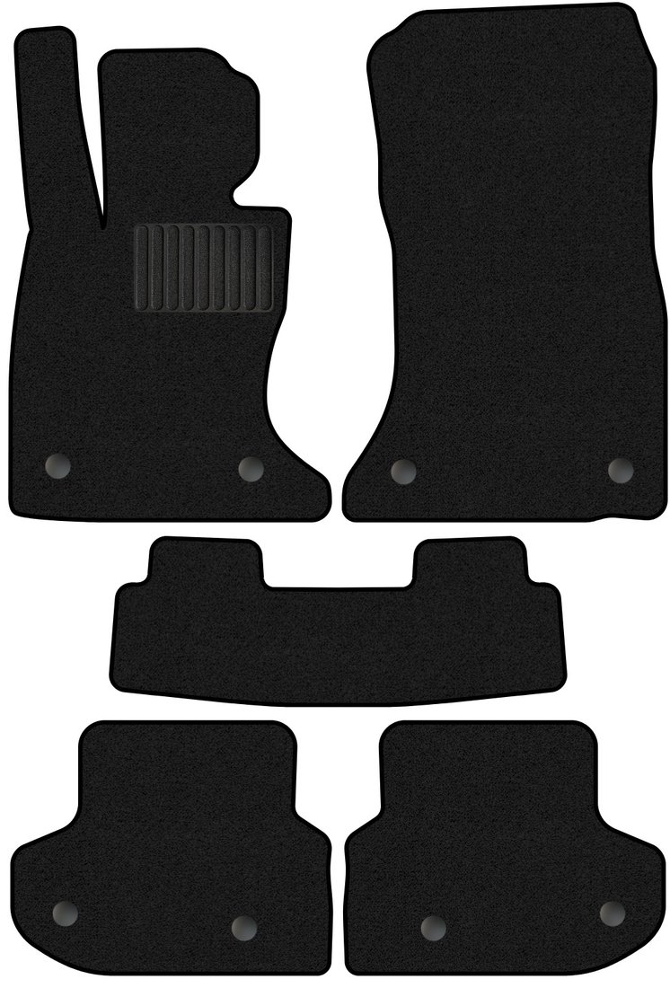 

Комплект ковриков для авто Alicosta BMW 5-Series VI (седан 4WD, универсал 4WD / F10, F11) 2013 - 2017 (ворс)